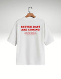 Positive Quote Oversized Tee