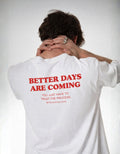 Positive Quote Oversized Tee