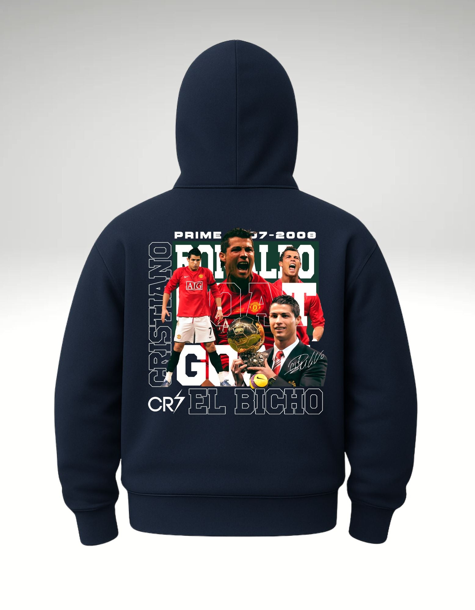CR7 Prime Era Hoodie (2007–2008 Edition)