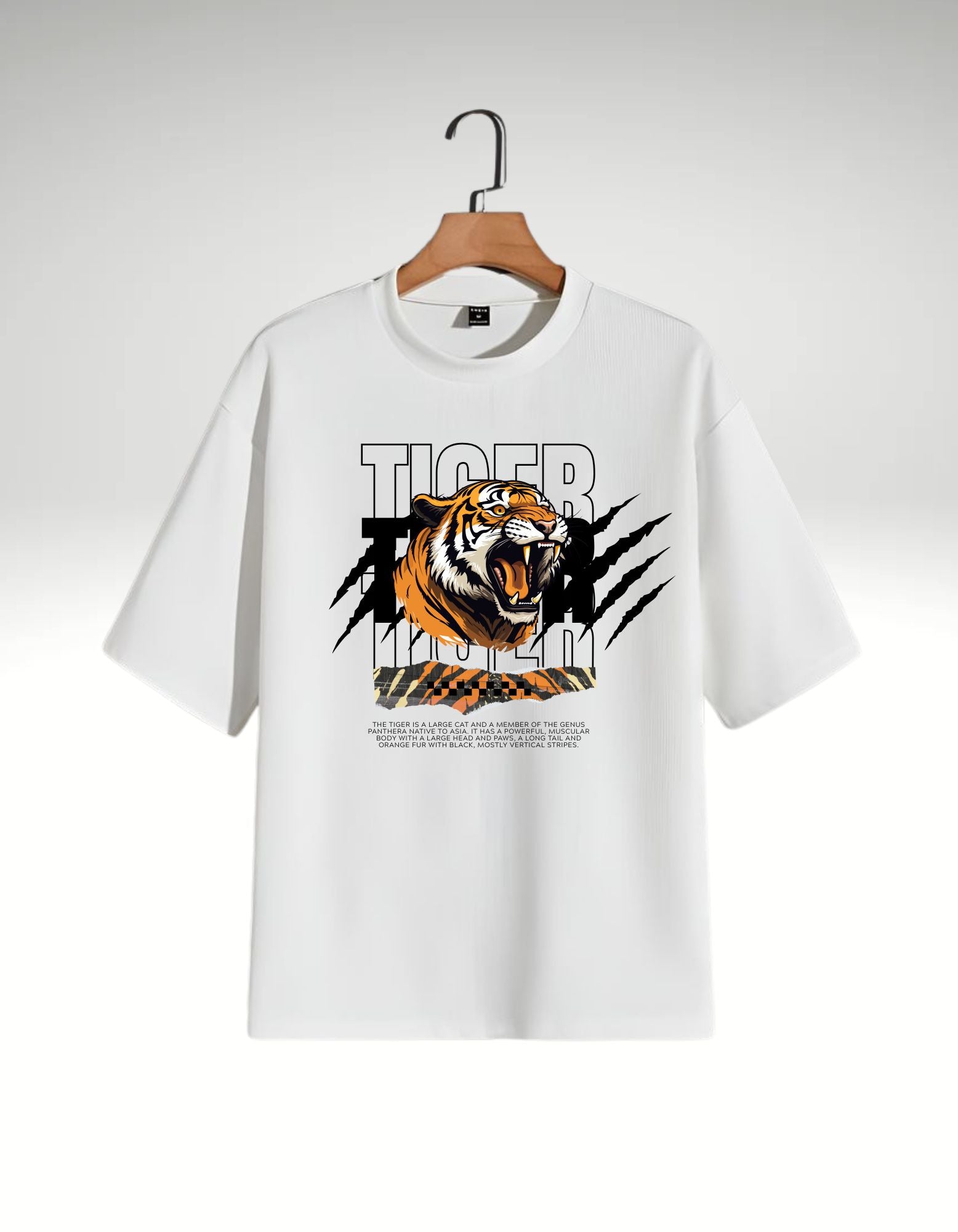 TIGER | Oversized Graphic Tee