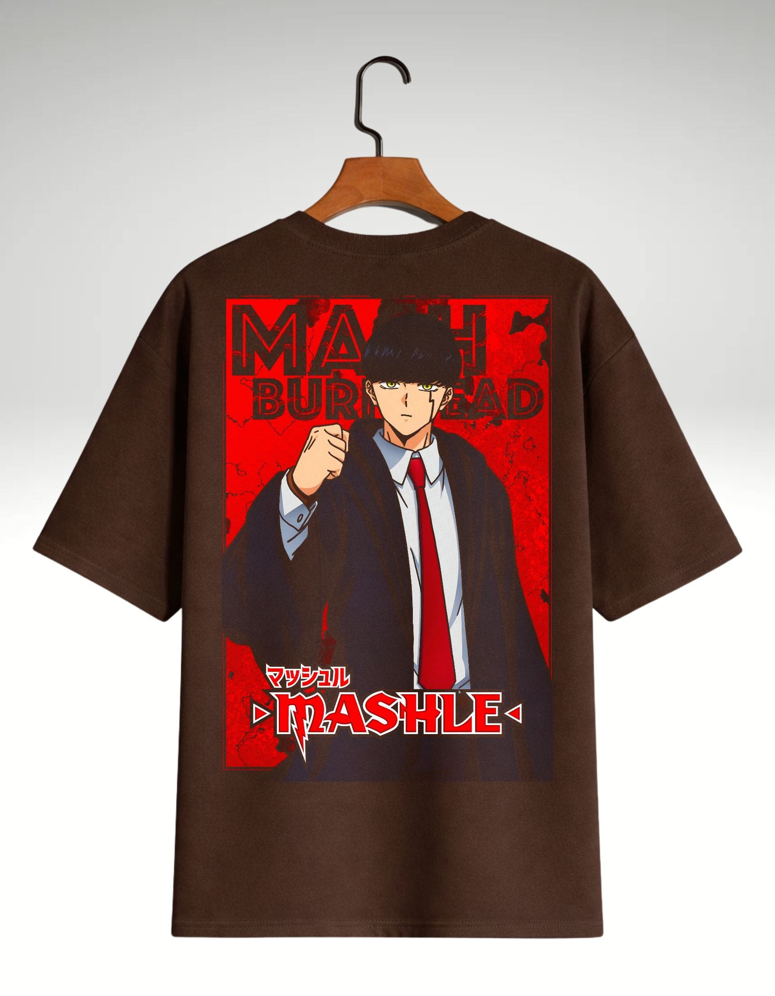 Mashle: Magic and Muscles Mash Burnedead Oversized Tee