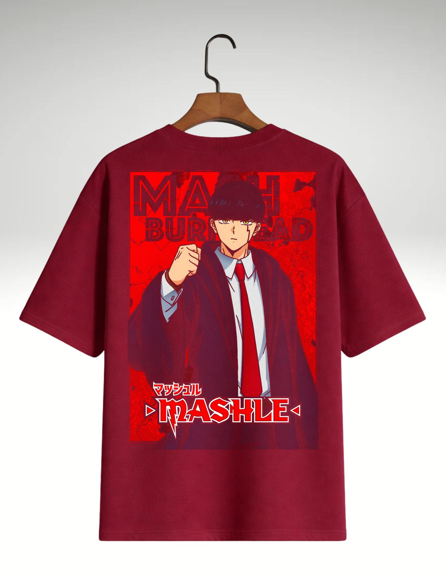 Mashle: Magic and Muscles Mash Burnedead Oversized Tee