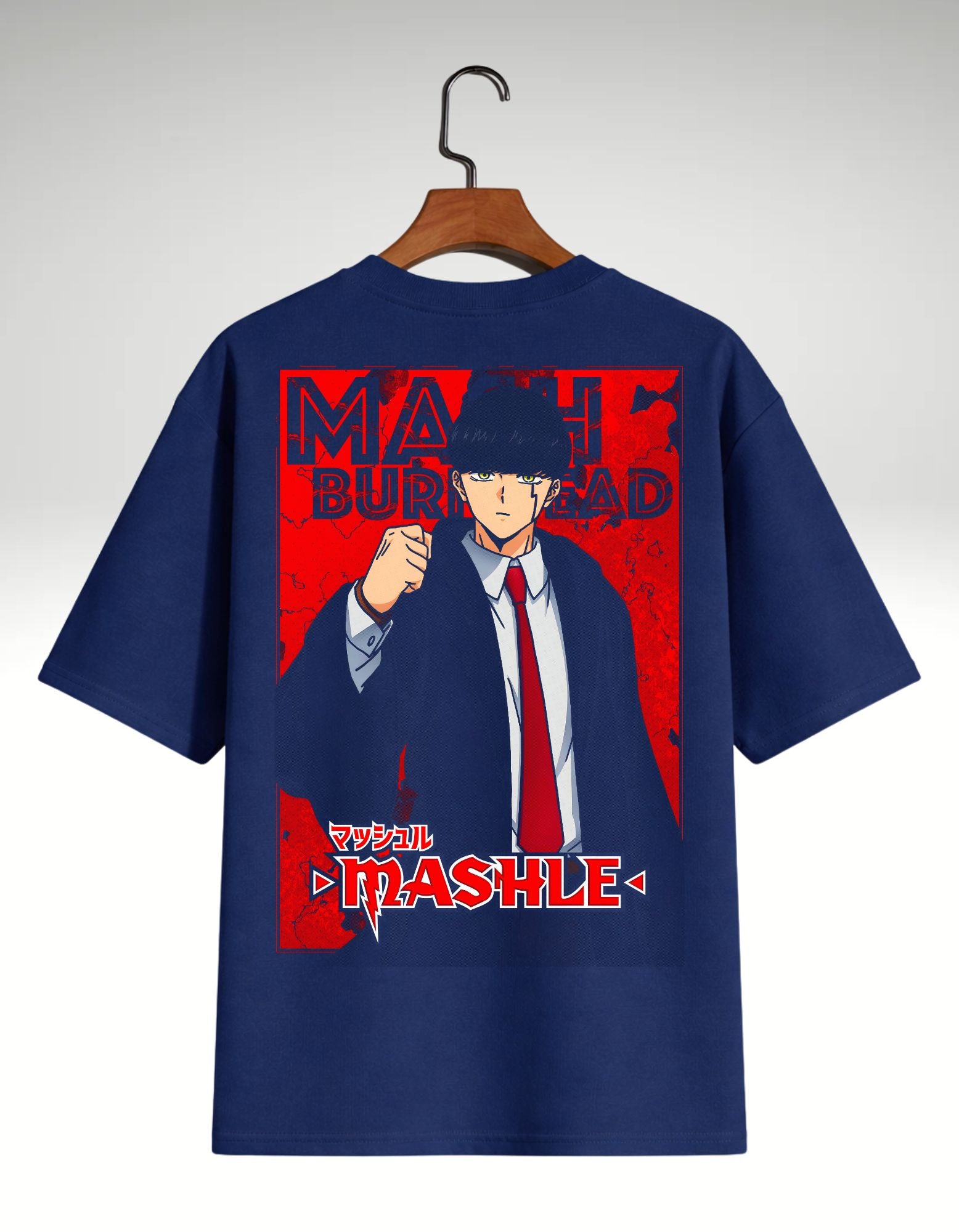 Mashle: Magic and Muscles Mash Burnedead Oversized Tee