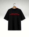 Savage Quote Oversized Tee