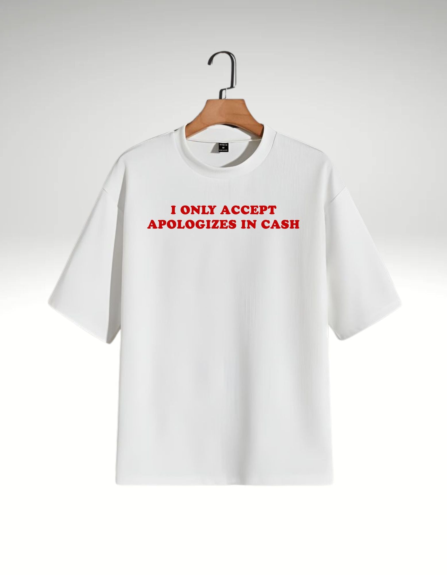 Savage Quote Oversized Tee