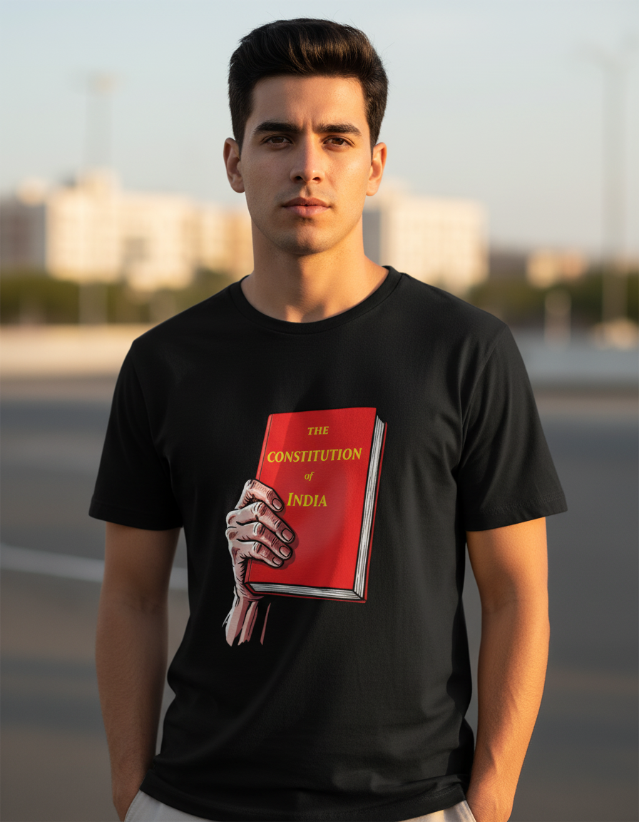 “The Constitution of India” Pride Graphic T-Shirt