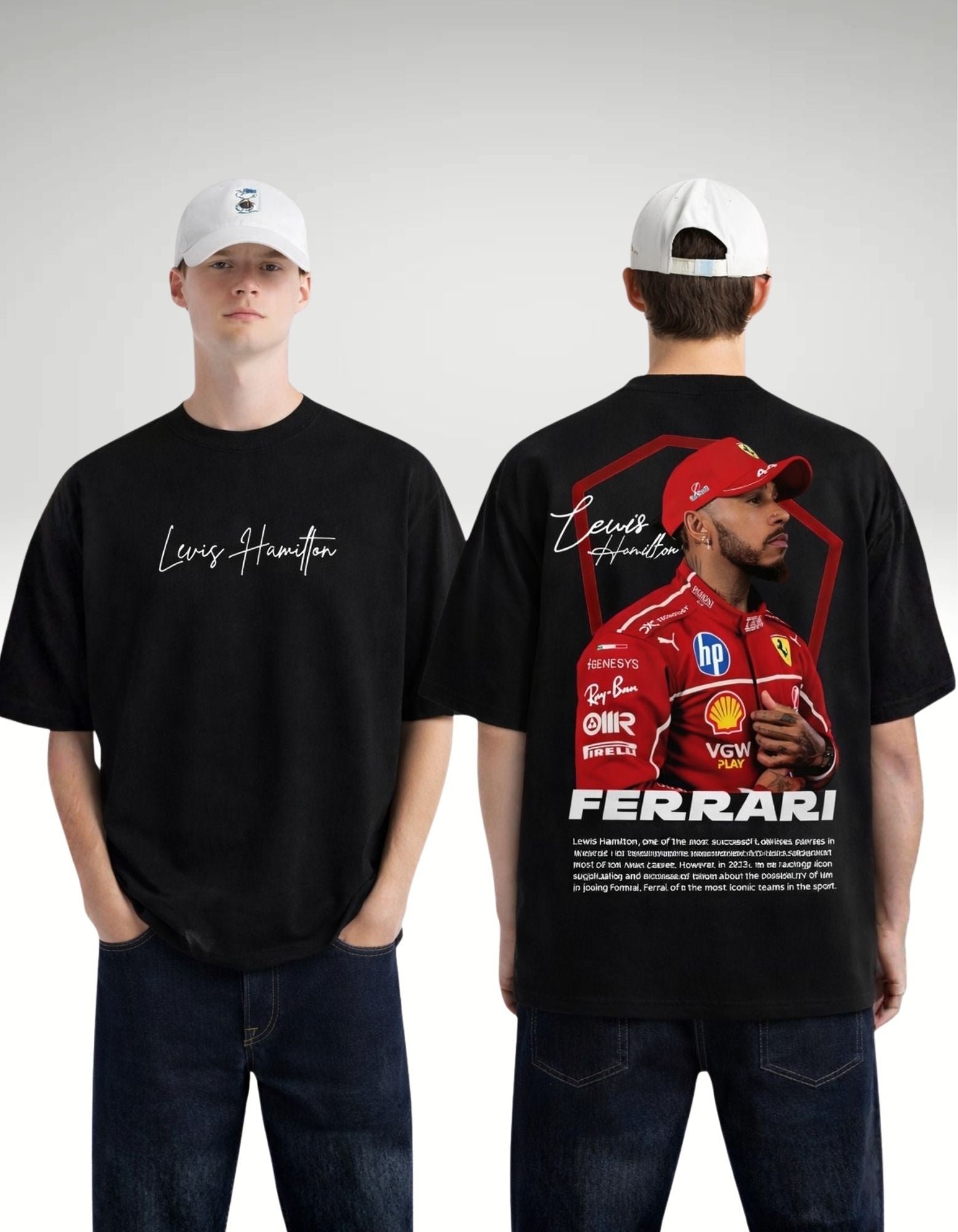 Hamilton x Ferrari